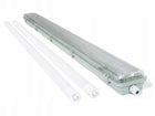 4x oprawa hermetyczna + świetlówka LED 120cm 4500K lampa sufitowa do garażu warsztatowa, trzonek G13, 800 lm, 144 w