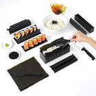 ZESTAW 10 FOREMEK DO SUSHI FORMA DO SUSHI KOMPLET AKCESORIA DO SUSHI wielorazowe kształtowanie ryżu, rolki japońskie