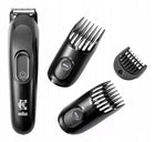 Maszynka do Golenia Trymer do Brody Braun 5513 Gillette King C + 3 końcówki czarny