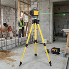 Trójnóg statyw do lasera krzyżowego do poziomicy laserowej tripod 117cm teleskopowy, gwint 5/8 cala, wysokość 120 cm