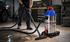 Odkurzacz przemysłowy bezworkowy z otrząsaczem do gipsu sucho mokro 3600W filtr klasy H, zbiornik 30 l, 170 l/s, pył