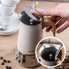 Kawiarka Klausberg KB-7995 6 cups Zaparzacz moka stal indukcja Gaz espresso makinetka kafetiera do parzenia kawy 300 ml