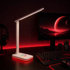 LAMPKA NA BIURKO Biurkowa LED Szkolna Nocna RGB Światła Regulowana Dotyk lampa stołowa do nauki i czytania, ściemniana