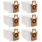 6x Worki do Xiaomi Dreame L10 L20 L30 L40 L50 X10+ X20+ X30 X40 X50 S10 zamienniki syntetyczne z filtrem hepa, robot