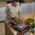Grill elektryczny Yoer Opiekacz Panini 2000W +Prog czasu temp + opcj. gofry nominalna