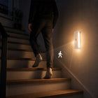 Lampa LED Akumulatorowa z Czujnikiem Ruchu Magnetyczna Oświetlenie Schodowe bezprzewodowa lampka do przedpokoju, biała