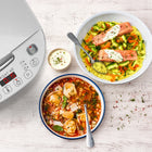 Multicooker tefal SimplyCook Plus ryżowar 12w1 4l garnek elektryczny 4 l 750 w biały