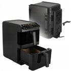 Frytkownica beztłuszczowa dwukomorowa pionowa 10l AIR fryer 2700W x50 wkład czarny