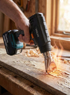 OPALARKA HOLDX AKUMULATOROWA DO BATERII MAKITA 18V BEZPRZEWODOWA nagrzewnica 330°C, dmuchawa gorącego powietrza