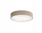 Lampa sufitowa Plafon cleo 400 Beżowy 40 cm okrągła oprawa oświetleniowa, gwint E27, głębokość 7,5 cm