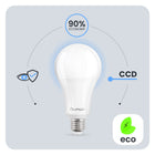 6x Żarówka LED E27 A67 24W = 200W 3452lm 4000K Neutralna 260° lumiled źródło światła do lamp i opraw, klasyczna forma
