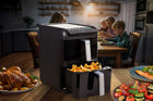 Frytkownica beztłuszczowa pionowa FR300 2700W dwie szuflady 10l Air Fryer czarny