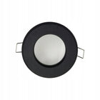 Zestaw 6x Oprawa Hermetyczna do Podbitki IP44 + 6x GU10 LED 5W + 6x oprawka oczka sufitowe podtynkowe czarne 4000 K 400