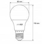 10x Żarówka LED E27 10W = 100W kulka CCD premium mocna 1050lm biała ciepła źródło światła do lamp i opraw sufitowych