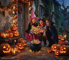 Kociołek czarownicy wiedźmy czarny 18 CM wiaderko na cukierki halloween pojemnik na słodycze, opakowanie na łakocie