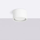 Sollux Lighting Plafon modo 1 biały Gx53 okrągła oprawa sufitowa bez żarówki, do salonu i sypialni