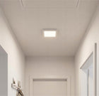 Plafon LED Panel Sufitowy Natynkowy Lampa 24W Nie Mruga Biały kwadratowy oprawa oświetleniowa do wnętrz, neutralna