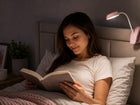 Lampka do Czytania LED NOCNA BIURKOWA BEZPRZEWODOWA USB z KLIPSEM PHILIPS oświetlenie wewnętrzne, do pracy i nauki