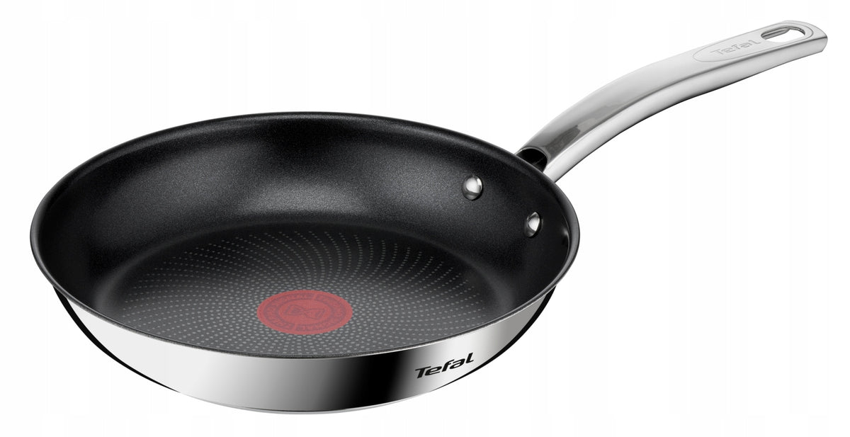 Patelnia tefal Intuition 24cm indukcja B8170444 tradycyjna 24 cm szary