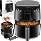 Frytkownica beztłuszczowa frytownica AIR fryer separator 4l 1500 w czarny