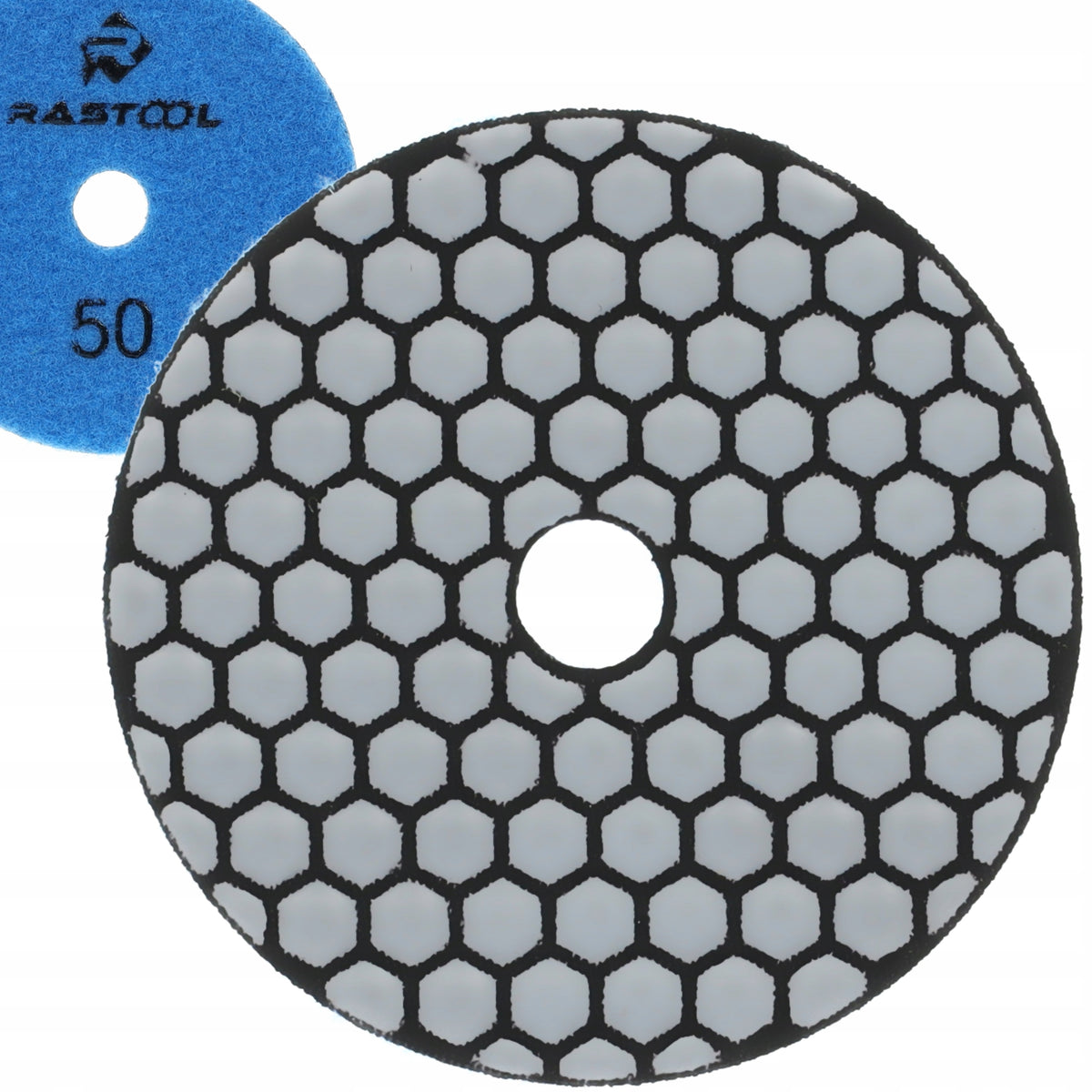 TARCZA DIAMENTOWA POLERSKA 100MM DO SZLIFOWANIA GRESU PŁYTEK NA RZEP G50 krążek ścierny beton ceramika cegła kamień