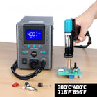 Stacja rozlutownicza yihua 948D-I 110W LCD 3 CH auto sleep PID serwisowa HQ do elektroniki, naprawy płytek i usuwania
