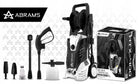 MYJKA CIŚNIENIOWA SAMOSSĄCA 260BAR DO MYCIA KOSTKI + SAMOCHODU MOCNA ZESTA wysokociśnieniowa 2800 W 155 bar 480 l/h