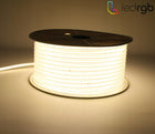 Zestaw Taśma LED COB 230V 5m 4000K biała neutralna zasilacz sterownik pilot pasek świetlny IP67 45W do dekoracji