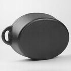 Brytfanna gęsiarka żeliwna 6,5L ELŻBIETA OGNISKO INDUKCJA GAZ PIEKARNIK garnek do pieczenia mięsa z pokrywą 33 cm, do