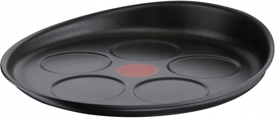 Patelnia do jajek sadzonych Ingenio Unlimited 27cm L8610074 placki, naleśniki, odpinany uchwyt, indukcja, piekarnik
