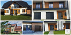 Zestaw deska elewacyjna elastyczna imitacja drewna 1M2 18 kolorów do wyboru okładzina fasadowa panel ścienny 3 mm złoty