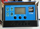 PANEL SOLARNY BATERIA SŁONECZNA 30W 12V Z REGULATOREM 12/24V do kampera