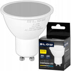 10x żarówka LED biała neutralna z gwintem GU10 8W 600LM 4000K NIE mruga do opraw punktowych, źródło światła