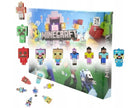 KALENDARZ ADWENTOWY MINECRAFT 24 FIGURKI BRELOKI DLA DZIECI NA PREZENT XL stojący