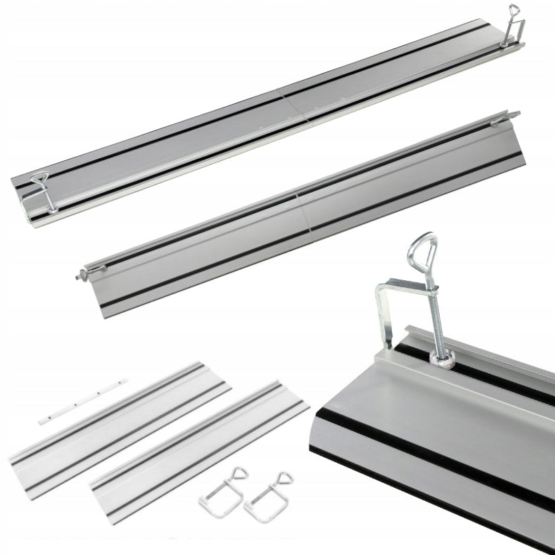 Listwa do pilarki zagłębiarki Szyna prowadząca 2x700mm KD10196 kraft&dele prowadnica, precyzyjne cięcie, długość 140 cm