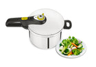 Tefal Szybkowar 6L Stal Nierdzewna Indukcja 2 Programy Zielony do 6 Osób garnek ciśnieniowy, można myć w zmywarce