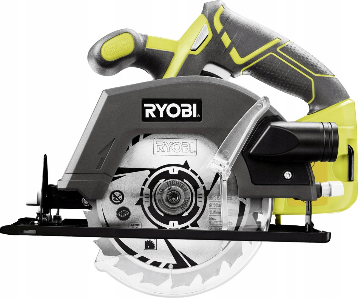 Pilarka tarczowa 18 V R18CSP-0 Ryobi (5133002628) piła ręczna akumulatorowa do drewna, tarcza 150 mm, cięcie do 45 mm