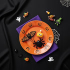 Obrus na halloween plamoodporny stół czarny gładki 140x260 CM wodoodporny serweta z poliestru, nakrycie na przyjęcie