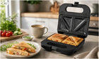 Opiekacz gofrownica grill 3W1 toster do kanapek sandwich tostów 1500W mocny nominalna czarny