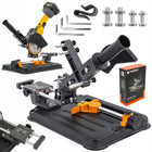 Stojak do szlifierki kątowej z posuwem statyw uchwyt mocowanie 115-125 MM przystawka do cięcia, podstawa warsztatowa