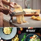 Maszynka Ręczna Do Makaronu ravioli Ciasta Stal nierdzewna 7w1 Zestaw XXL wykrawacz pierożków, wałkowanie, krojenie