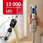 Blender ręczny wielofunkcyjny mikser 1200W ostrze XL tryb turbo zestaw XXL