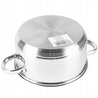 GARNEK DO GOTOWANIA NA PARZE PAROWAR 3,3L 20CM GARNEK INDUKCJA GAZ GARNKI 3 poziomy, zmywarka, kuchnie ceramiczne