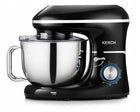 Robot kuchenny planetarny mikser z misą kerch mychef black 6,2l 3KOŃCÓWKI do wyrabiania ciasta, ubijania i ucierania