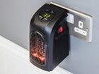 Mini grzejnik elektryczny farelka do kontaktu heater 400W duża MOC ceramiczny termowentylator z termostatem, nawiew