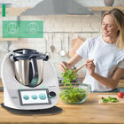 Podkładka przesuwna do thermomix TM6 TM5 łatwy do przenoszenia czarny
