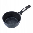 Rondelek 18 cm garnek garnuszek rondel marmurkowy GAZ indukcja kamille aluminiowy 1,5 l do sosów, mleka i podgrzewania