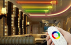 Sterownik kontroler taśm LED RGB ściemniacz bezprzewodowy pilot 12V 24V odbiornik do podświetlenia dekoracyjnego