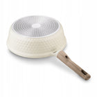 PATELNIA INDUKCJA z Powłoką CERAMICZNĄ Kremowa Konighoffer Rosti 28cm tradycyjna 85 mm 28 cm /Wzór