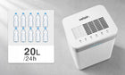Osuszacz powietrza velair lumea x 20l/24h WiFi - atest PZH - zbiornik 4,5l 330 w